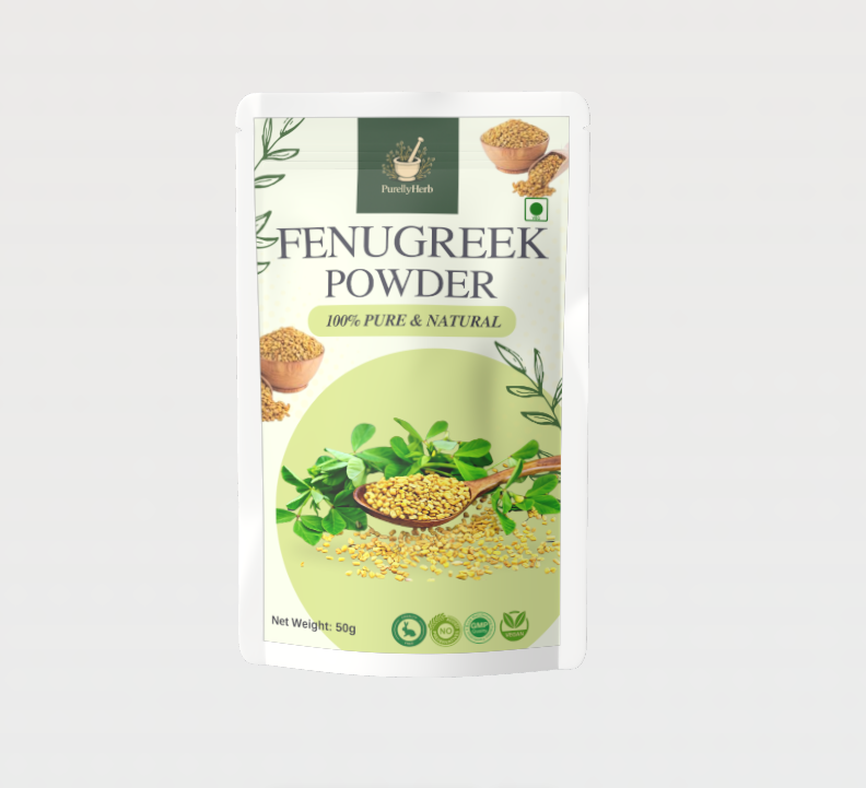 Fenugreek Seeds ( methi ) Powder for Hair – 100% Natural & Pure | Purelly Herb